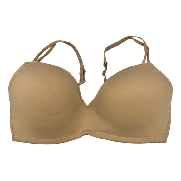 AERIE Real Happy Wireless Push Up Bra Sands - Picture 6 of 9